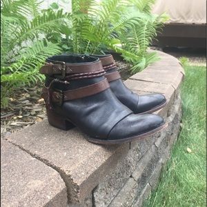 Freebird Simba Leather Boots Size 8 Made in Mexico